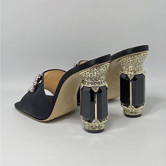 Nalebe Eureka Aurum Crystal-Embellished Mules size 38 - Picture 8 of 13